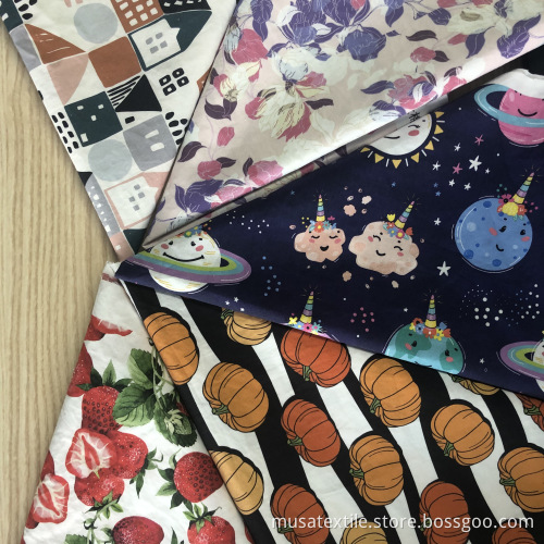 OEM Hot Sale Printed Cotton Poplin Fabric
